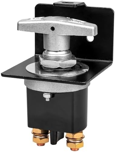 500A High Current Battery Disconnect Switch, 12-36V Battery Cut Off Switch with