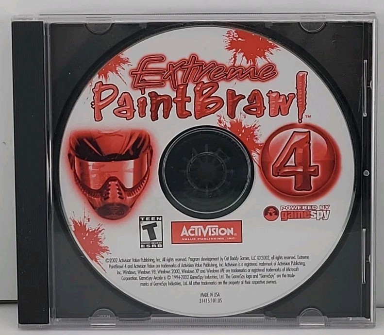 Extreme PaintBrawl 4 (PC, 2002) *Disc Only* 
