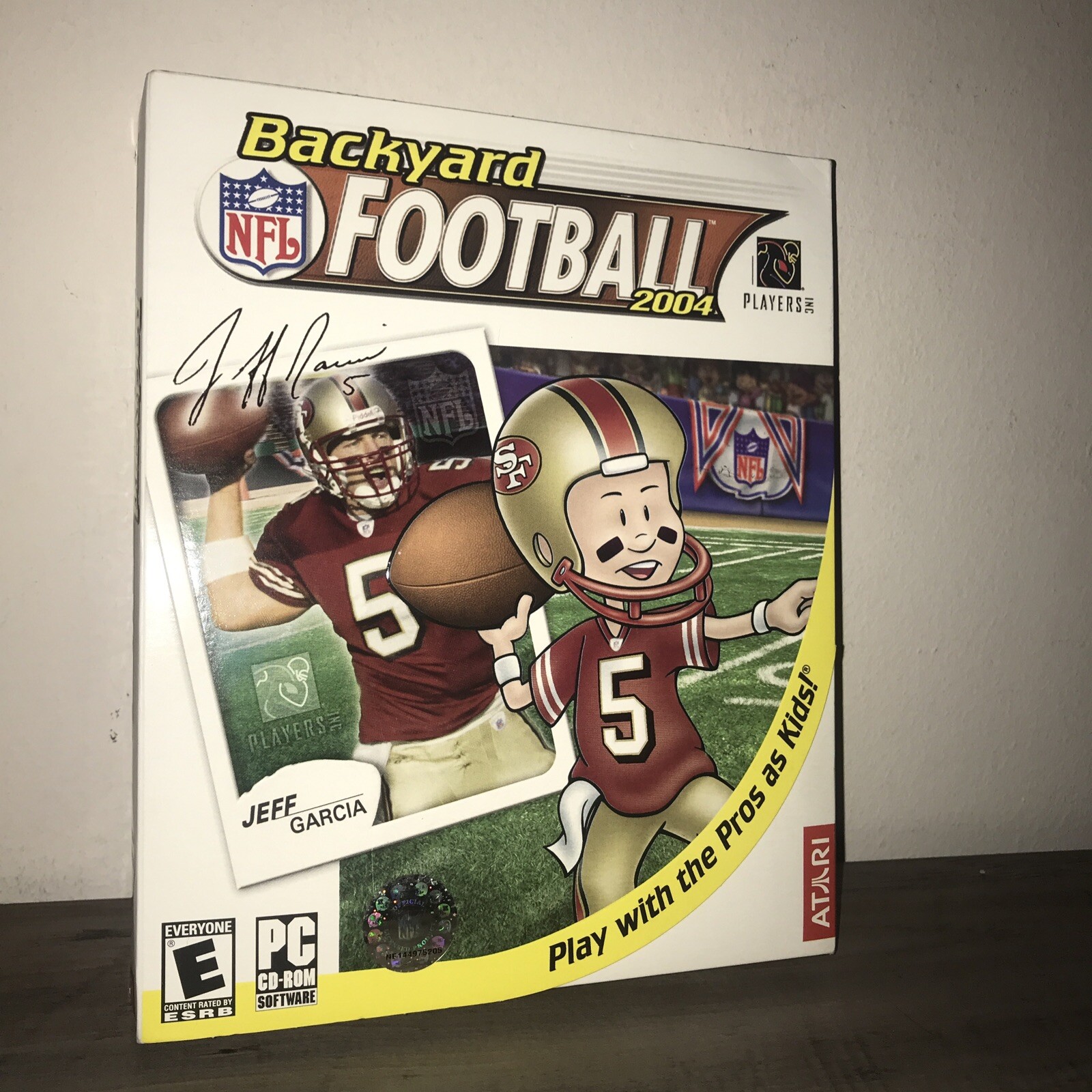 Backyard Football 2004 BRAND NEW Jeff Garcia Version  📦