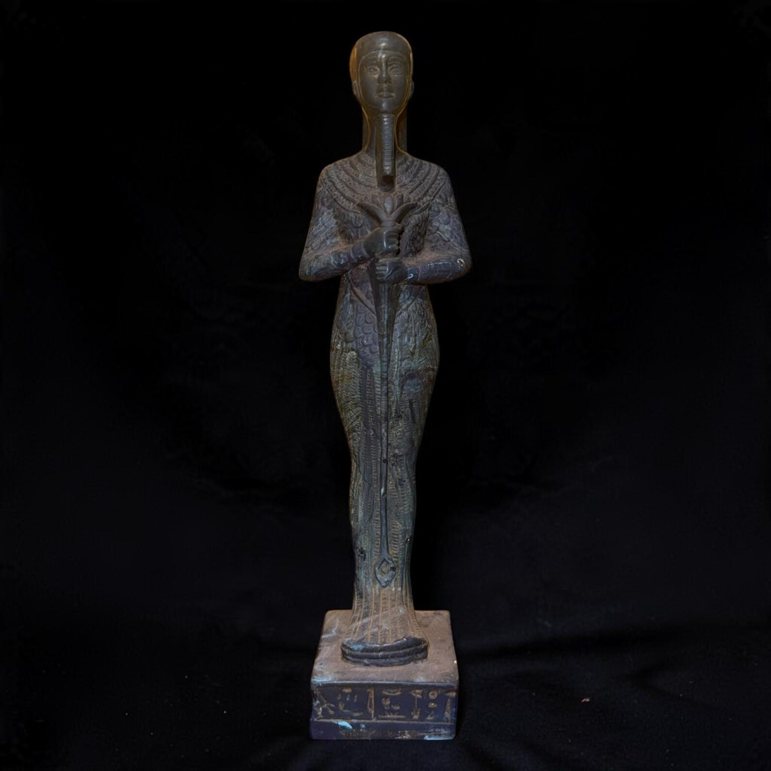 Rare Egyptian Artifacts Of Authentic Pharaonic Statue Of Egyptian God Ptah BC