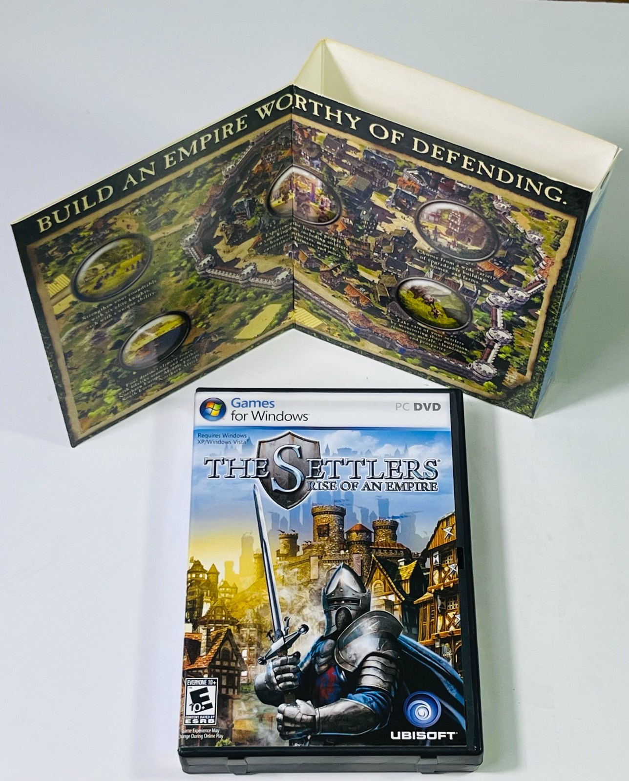 The Settlers Rise of an Empire 2007PC DVD ROM Ubisoft E 10+ Strategy Blue Byte