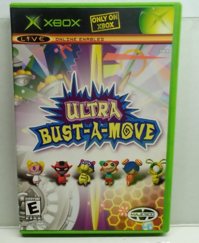 Ultra Bust-A-Move (Xbox, 2004) Complete Tested Working - 