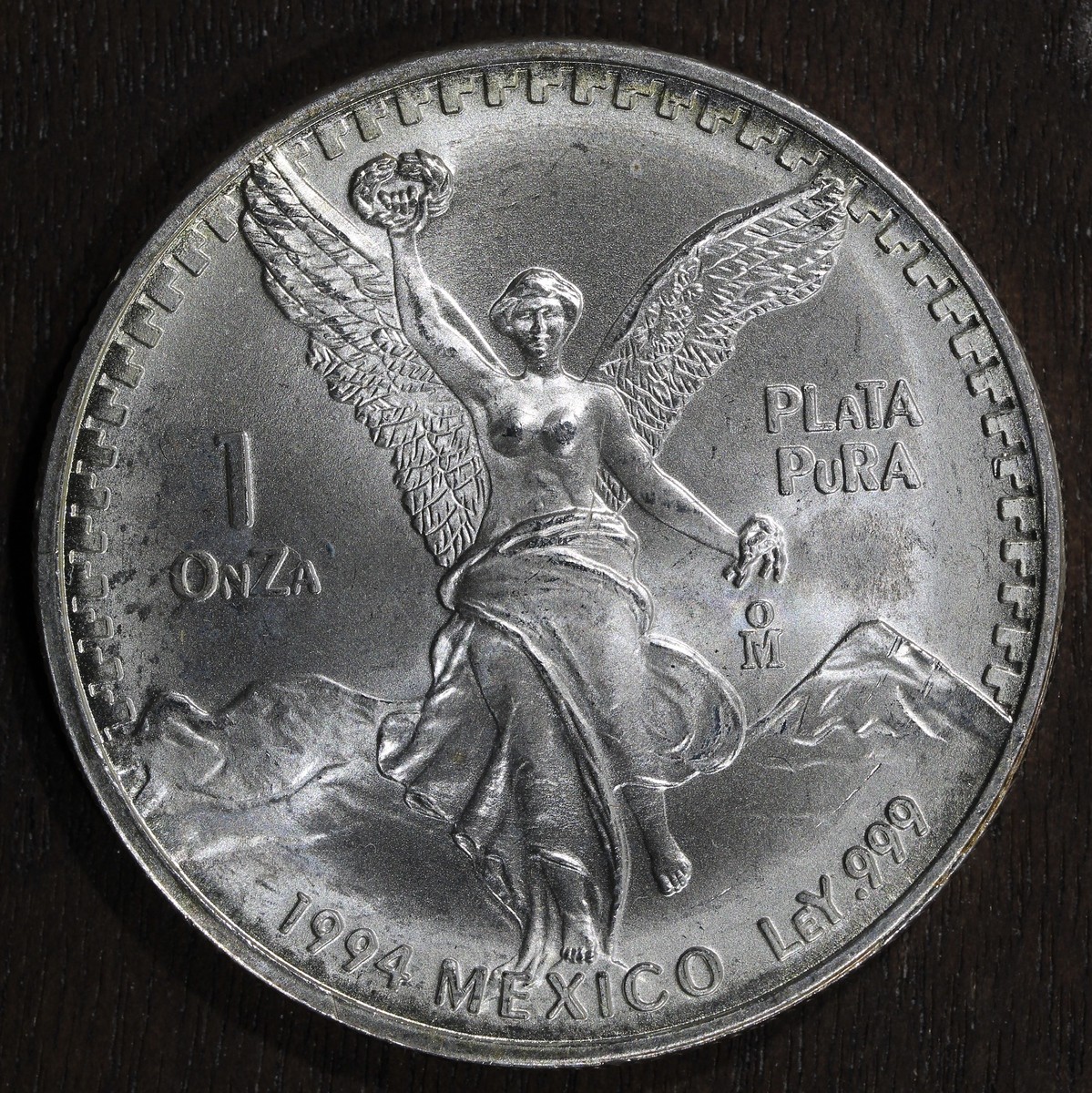 1994-Mo Mexico 1 oz SiIver Libertad Onza -BU (.99.9) Fast Delivery