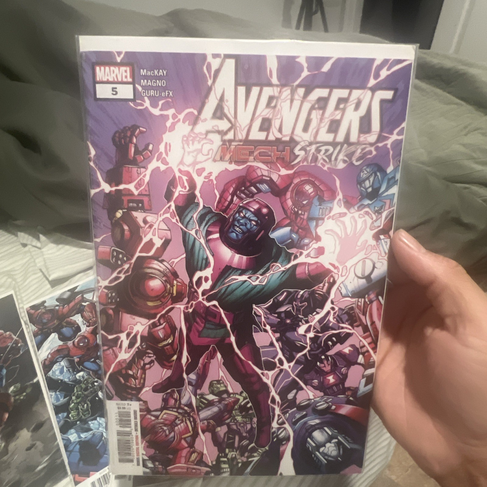 Avengers Mech Strike 1-5 Complete Set