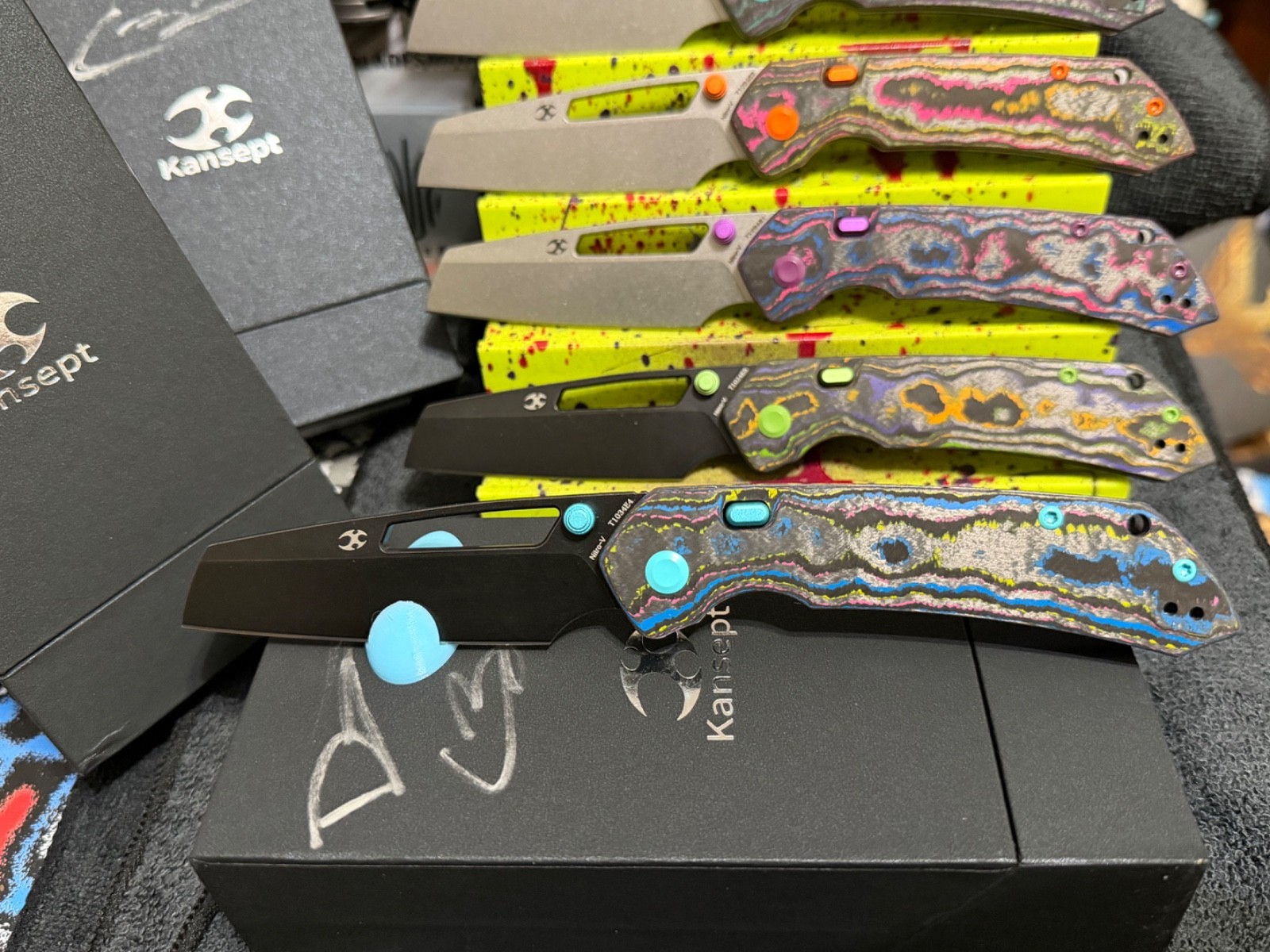 Kansept Fenrir Blade City ultimate warrior camo carbon only 100 made sold out