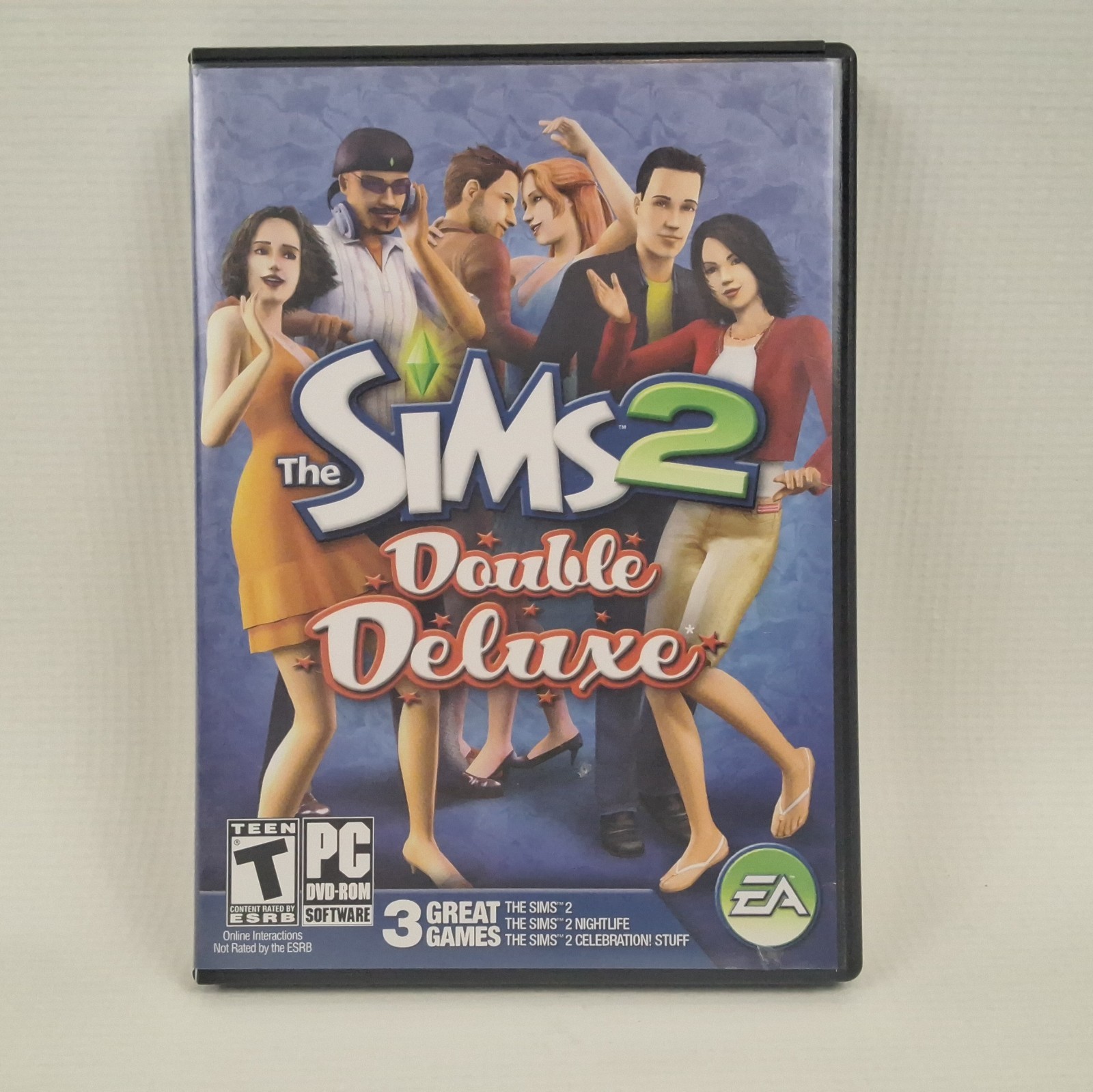 The Sims 2 Double Deluxe Expansion 2008 DVD-Rom PC Game Electronic Arts