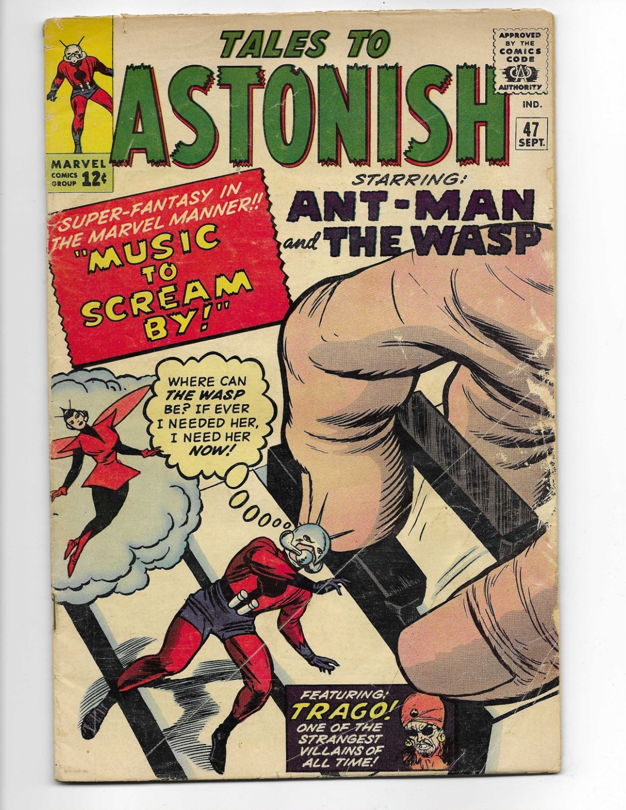 Tales To Astonish 47 1963 Marvel Comics VG- 3.5 Ant-Man Wasp