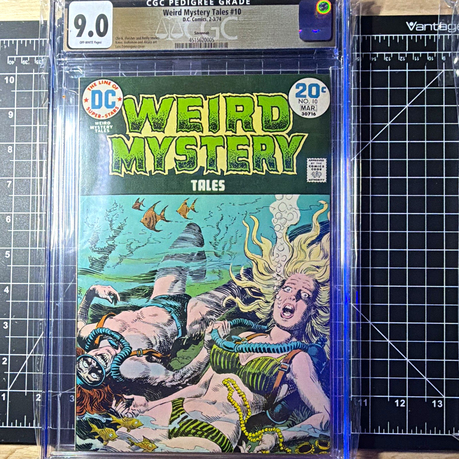 DC Comics Weird Mystery Tales #10 (1974) CGC 9.0 Off-White Savanah Pedigree