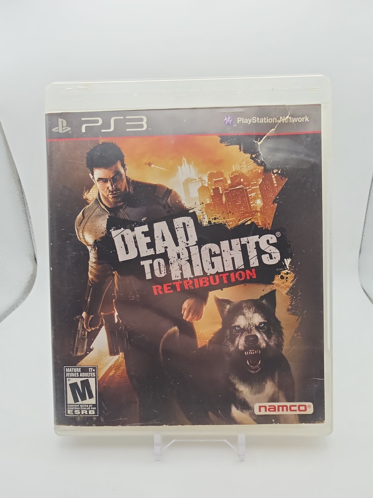 CASE & DISC ONLY Dead to Rights: Retribution PlayStation 3 Clean Disc Ships Fast
