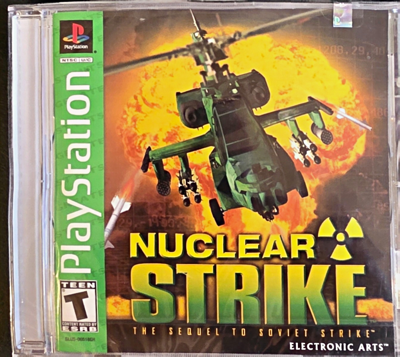 Nuclear Strike PS1 PlayStation 1 Greatest Hits NEW FACTORY SEALED SLUS-00518GH