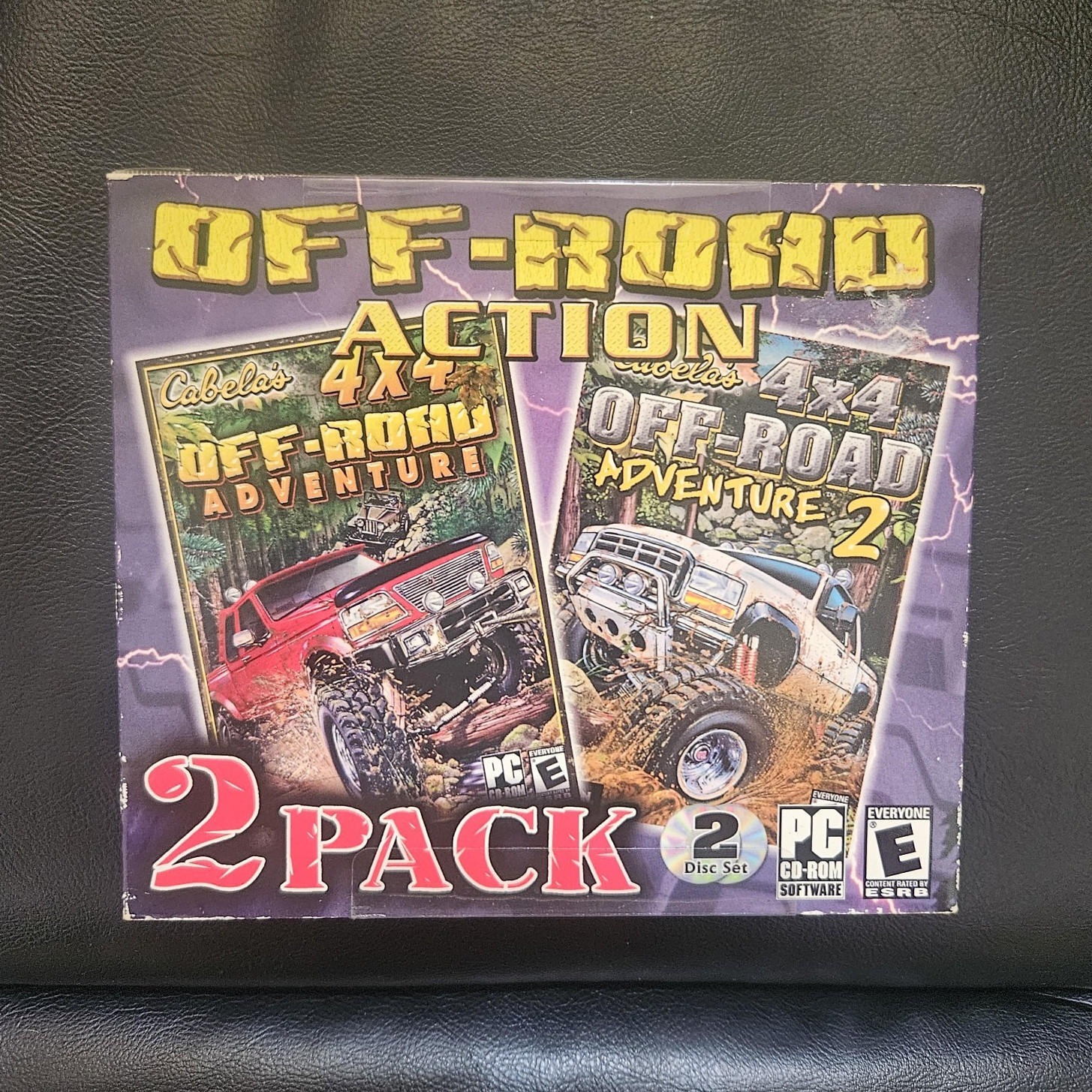 Activision Cabela's 4x4 Off-Road Adventure PC Action Racing E NTSC 2 Disc Manual