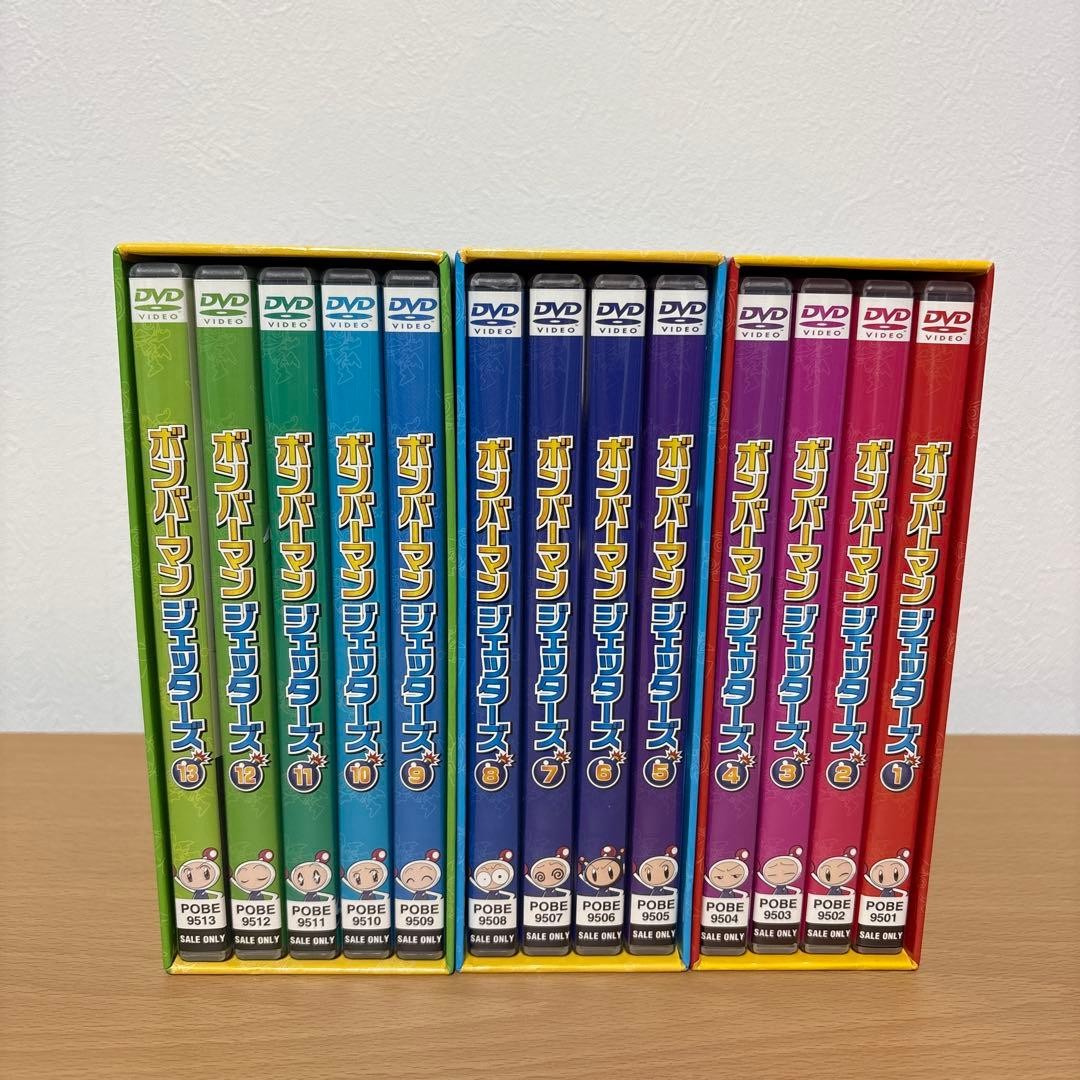 Bomberman Jetters Complete DVD Box Set All 13 Volumes with Bonus Features