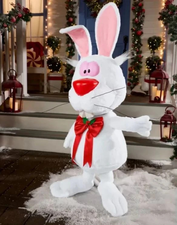 3 Ft 8 In Animated Hocus Pocus Frosty the Snowman Animatronic Christmas Décor