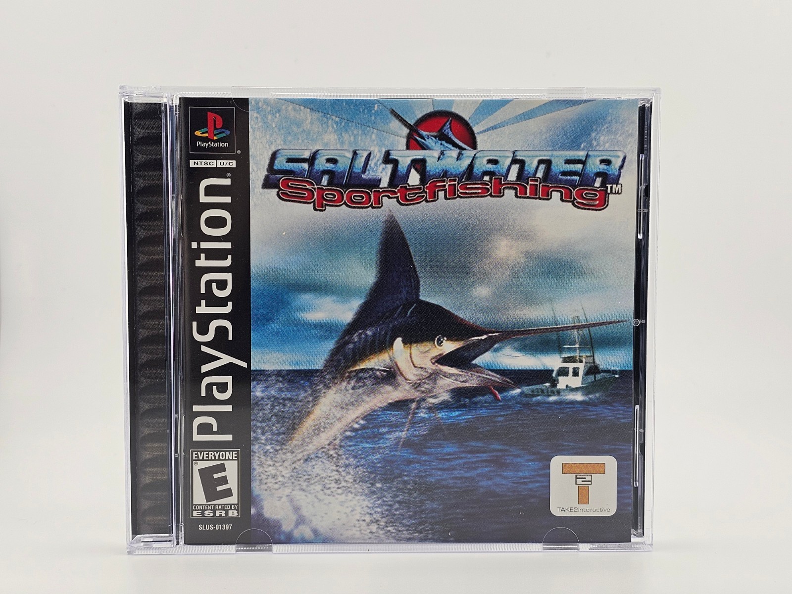Sony Playstation 1 PS1 Saltwater Sport Fishing CIB Cleaned & Tested