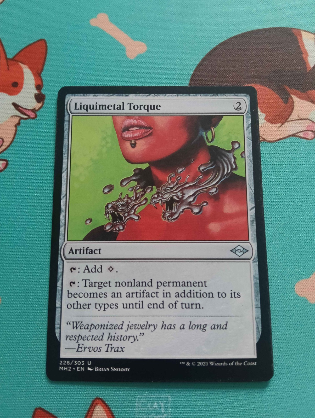 MTG Magic the Gathering - Liquimetal Torque - Modern Horizons 2 MH2
