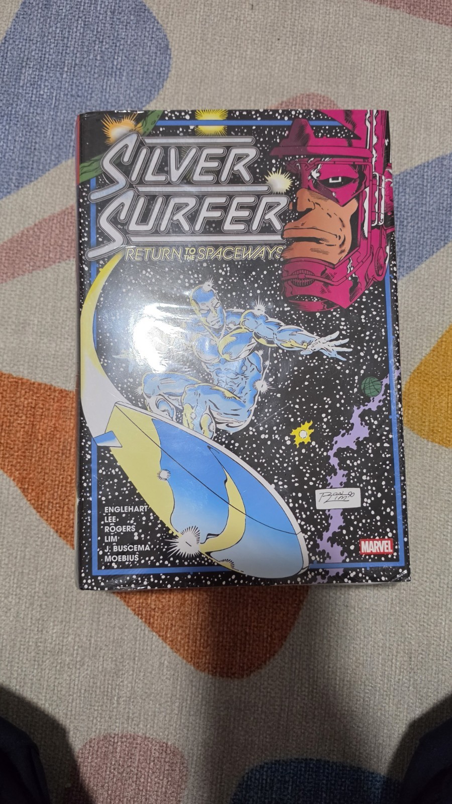Silver Surfer Return to the Spaceways Omnibus HC Ron Lim Cover Swaled