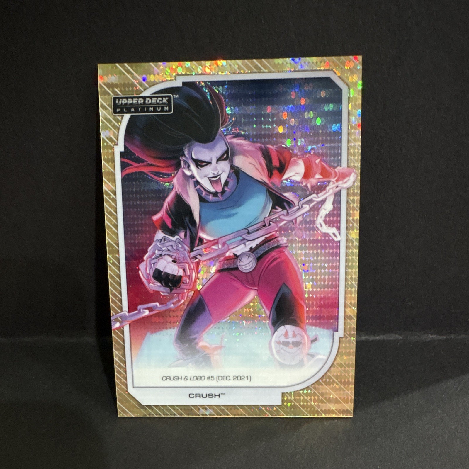 2026 Upper Deck DC Crush #186 Seismic Gold Parallel 01/10 FIRST ON PRINT SSP