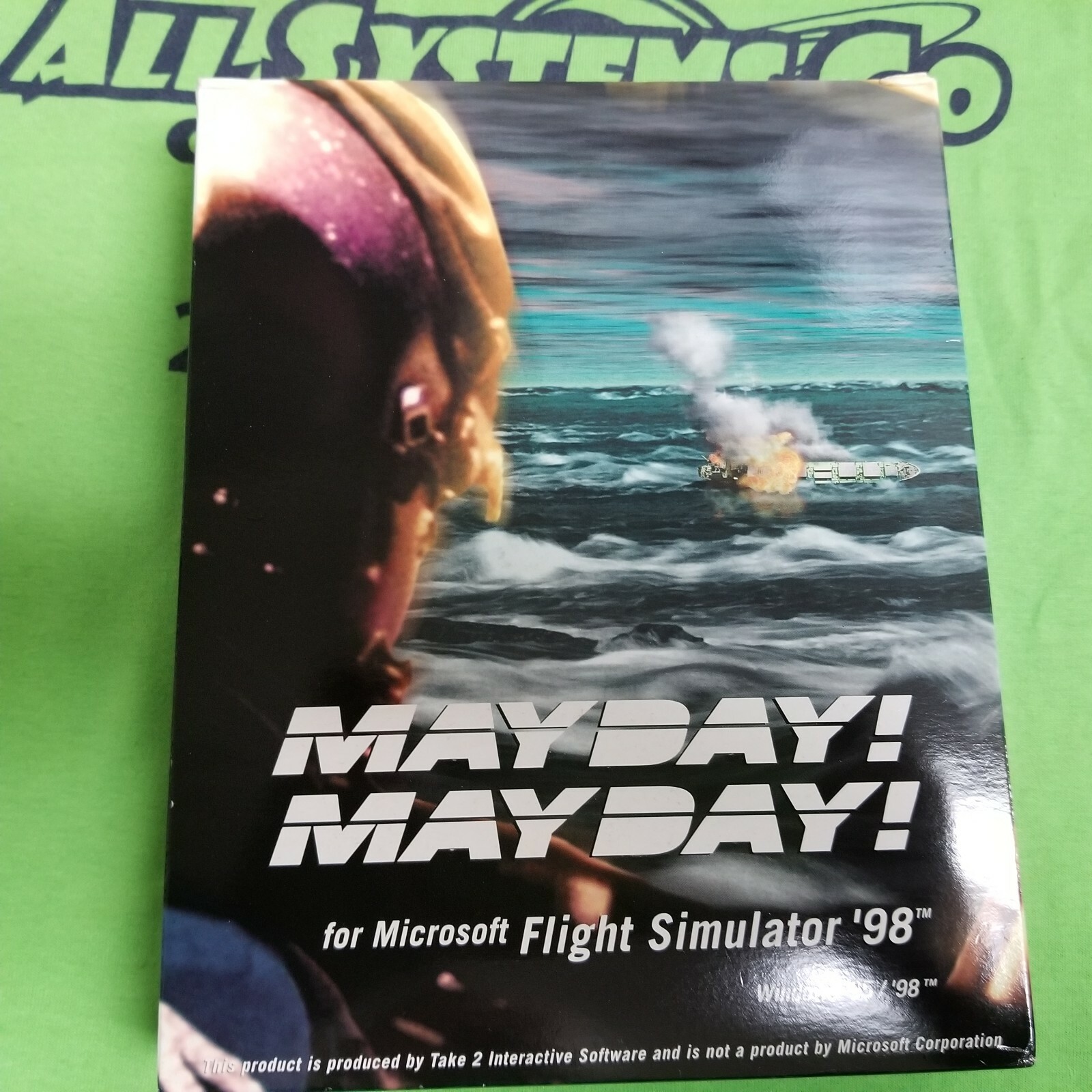 MAYDAY MAYDAY Flight Simulator 98 Add-On (PC, 1999) - PC CDRom Game - BOX