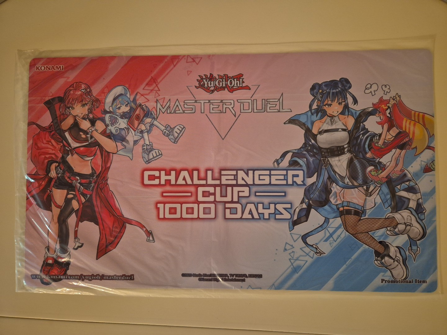 Master Duel Playmat Challenger Cup 1000 Days Evil Twin Konami Promo Yu-Gi-Oh