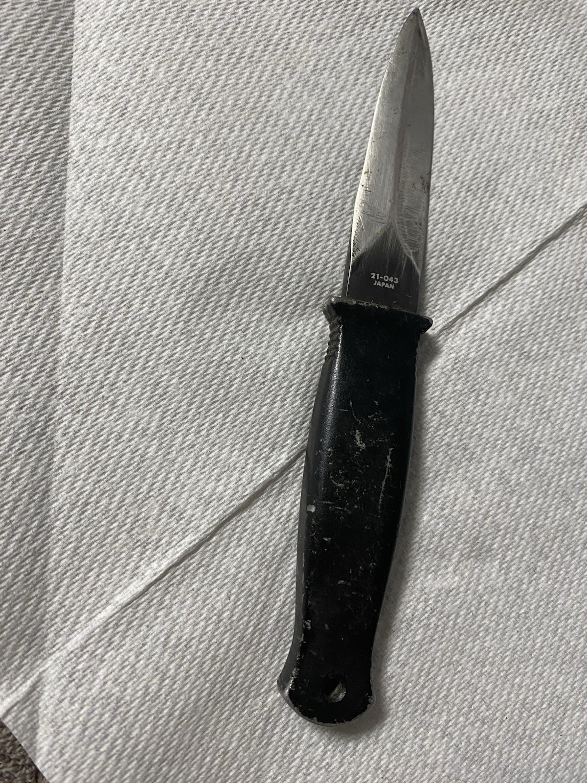 Vintage Explorer MM-1 Model 21-043 Fixed Blade Boot Knife Made In Japan