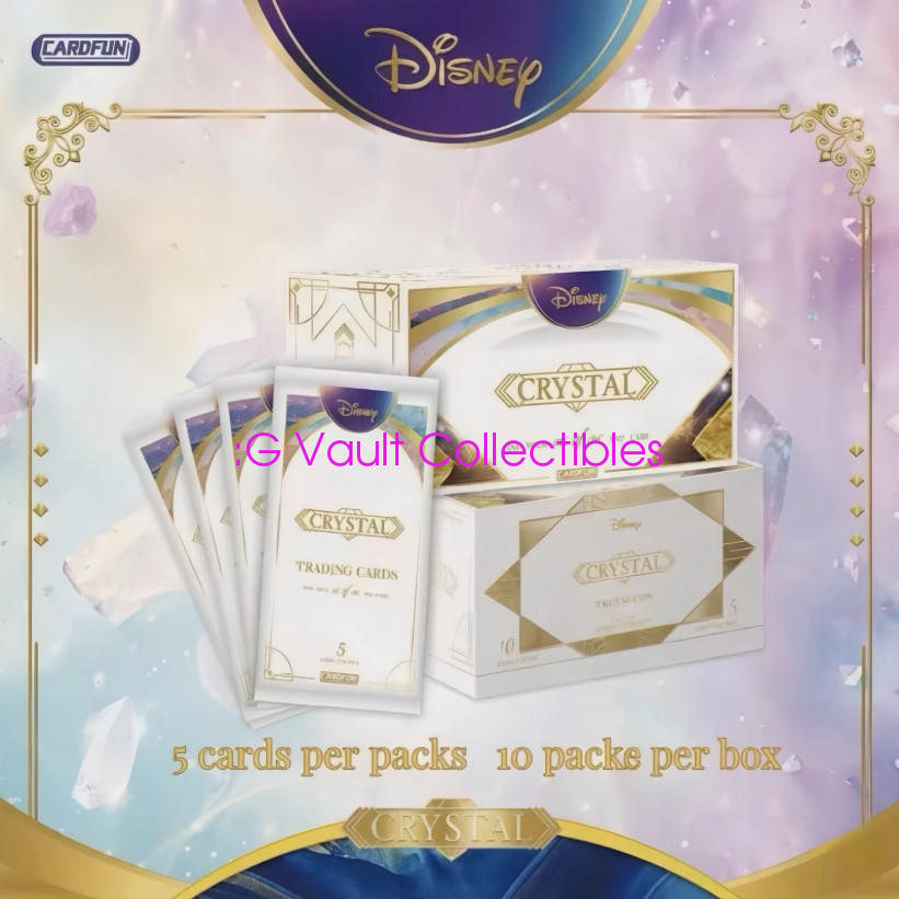 Pre-sale 2026 CardFun Disney Crystal Series Collectibles Cards 1 Case（10 Box）