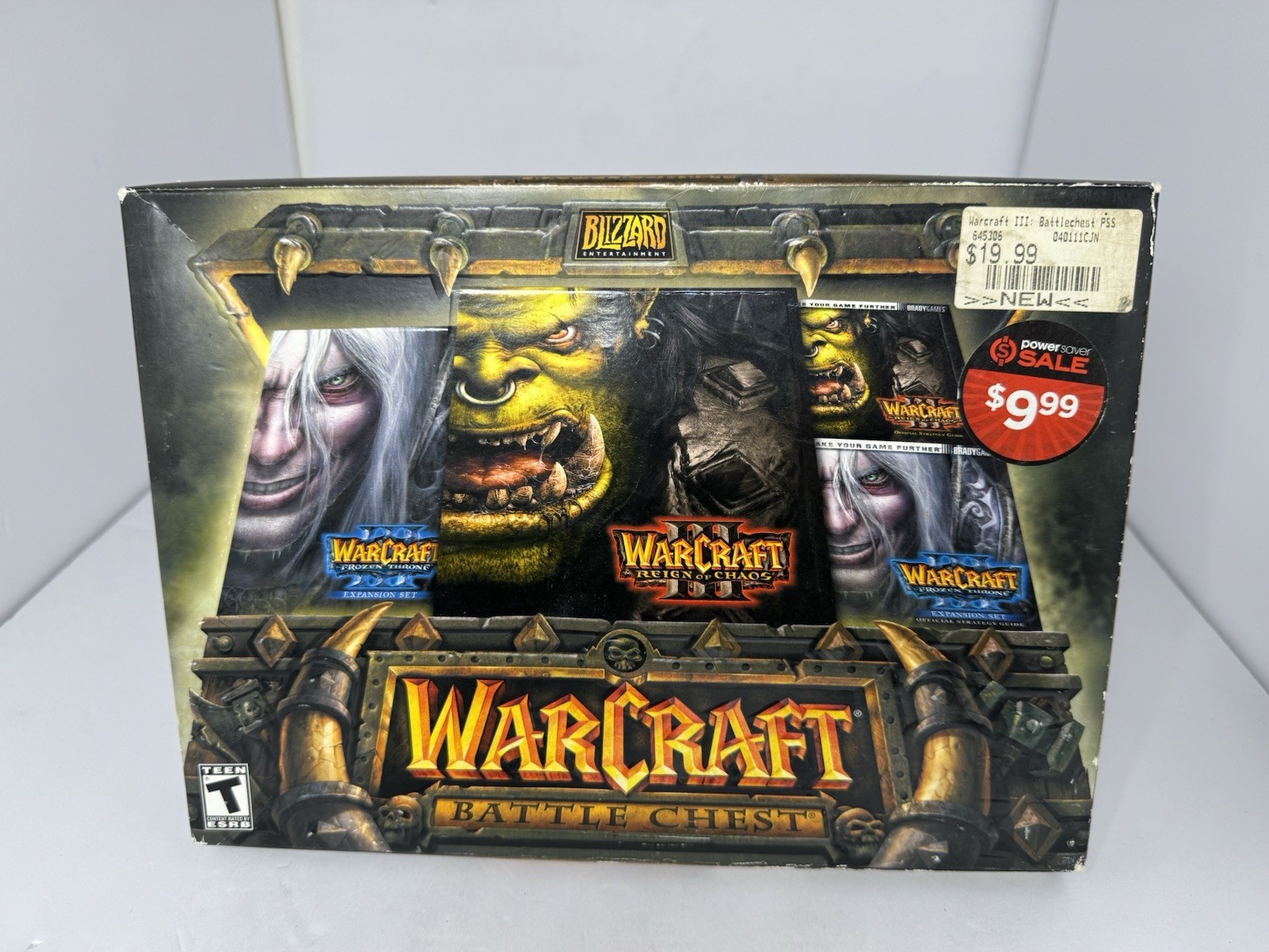 Warcraft III Battle Chest PC Big Box Reign of Chaos Frozen Throne Guides