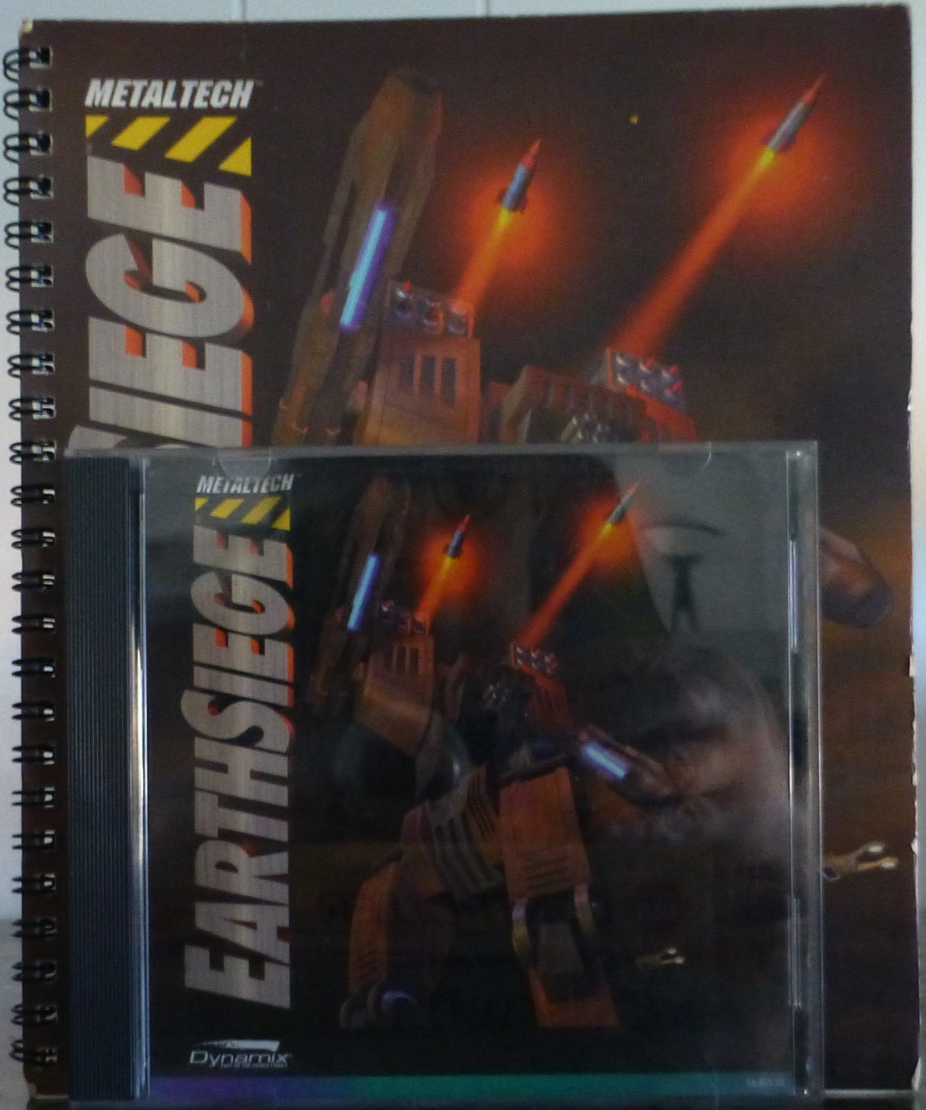 Metaltech: Earthsiege (PC, 1994) w/ manual