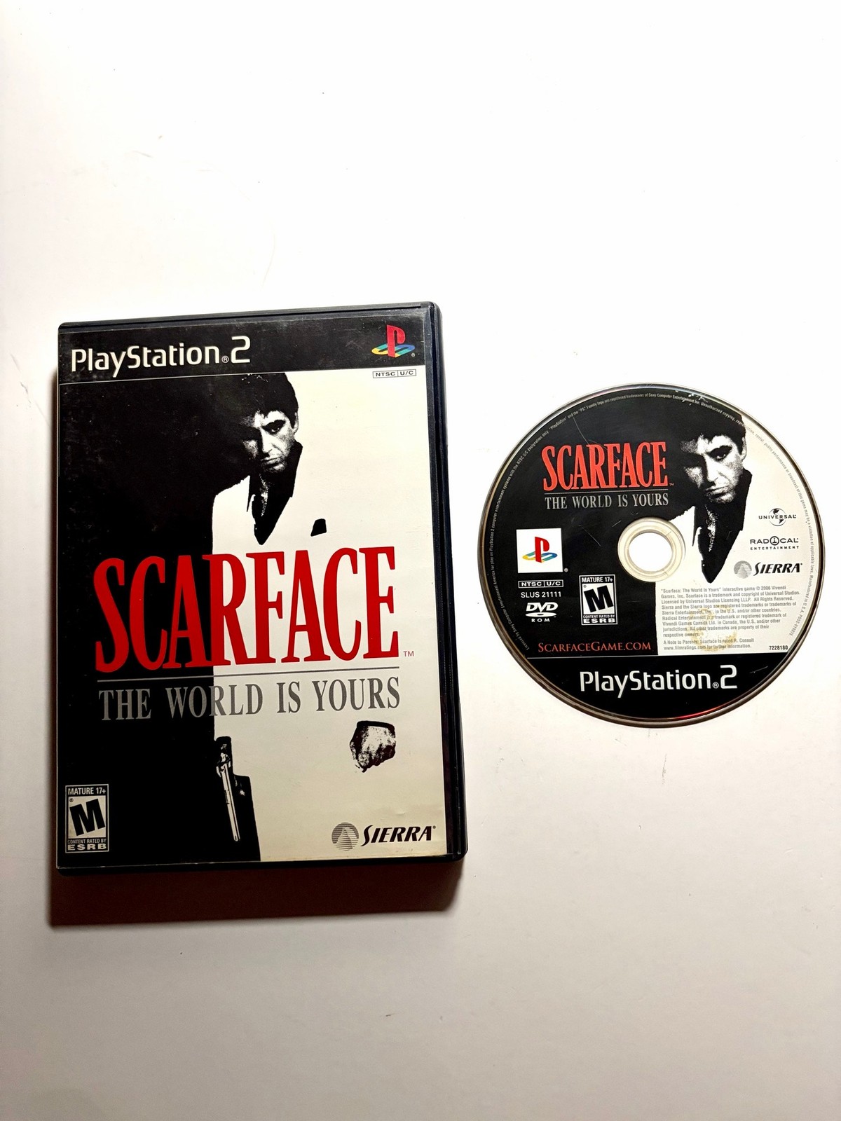 Scarface the World is Yours (PlayStation 2 PS2)Works great🔥