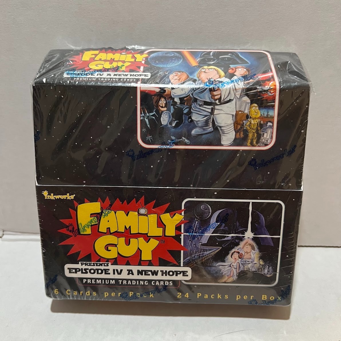 2008 Family Guy Inkworks Episode IV A New Hope Trading Cards Sealed Booster Box