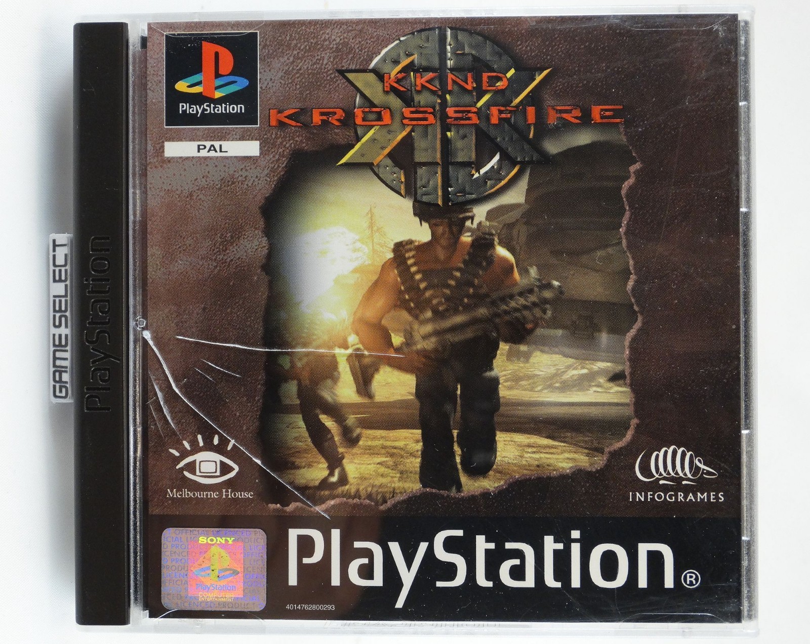 Kknd Krossfire sony playstation 1 2 3 one ps1 ps2 ps3 pal - - Complete