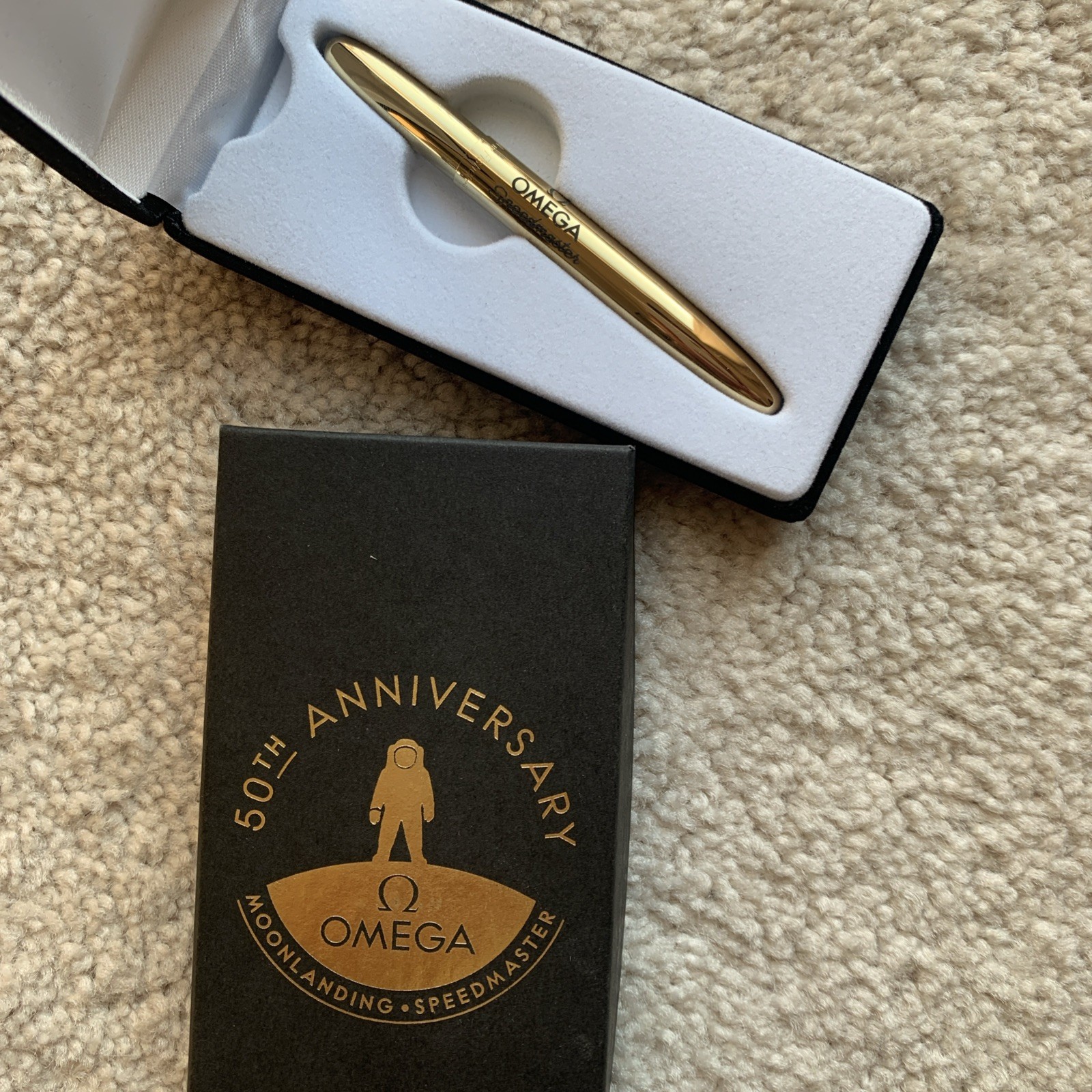 OMEGA 50th Anniversary Moonlanding Speedmaster Space Pen New