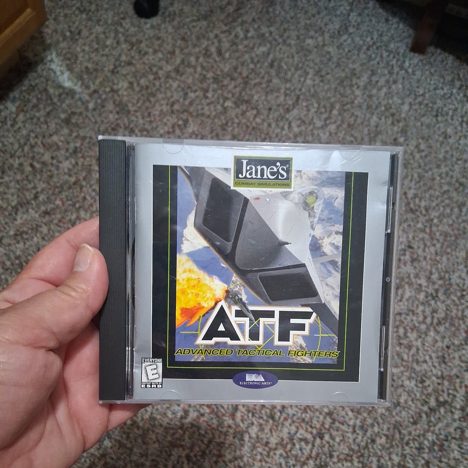 Jane’s F/A-18 Simulation Fighter Jet F18 Usaf Us Air Force EA PC Game 1999