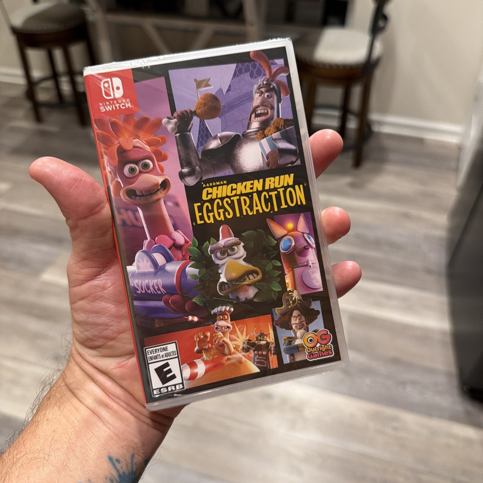 Chicken Run Eggstraction Switch Nintendo US Ver New Sealed Fast Ship w Tracking