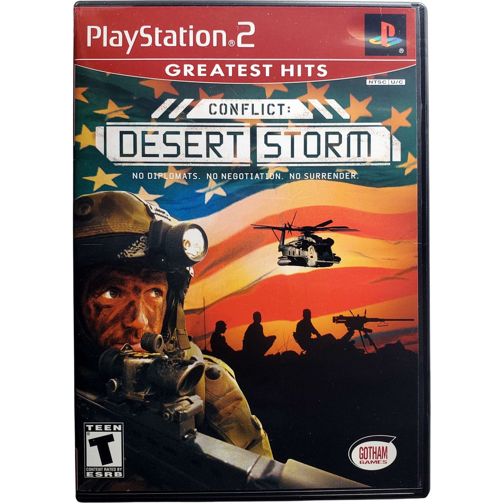 Conflict Desert Storm Greatest Hits - Sony Playstation 2 PS2 Pristine