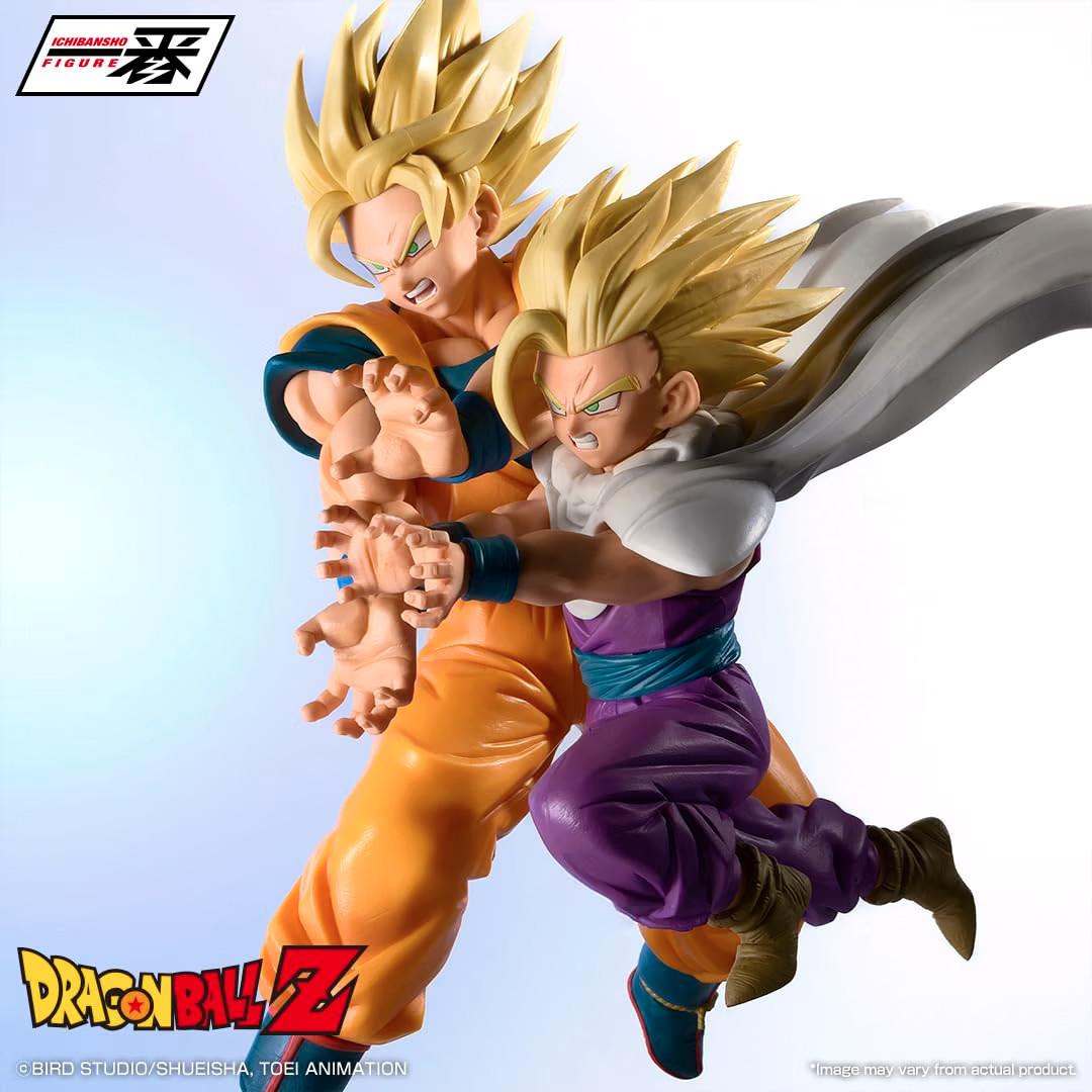 Son Goku & Gohan (Spectacle Battle) Bandai Ichibansho Ichiban Kuji Figure