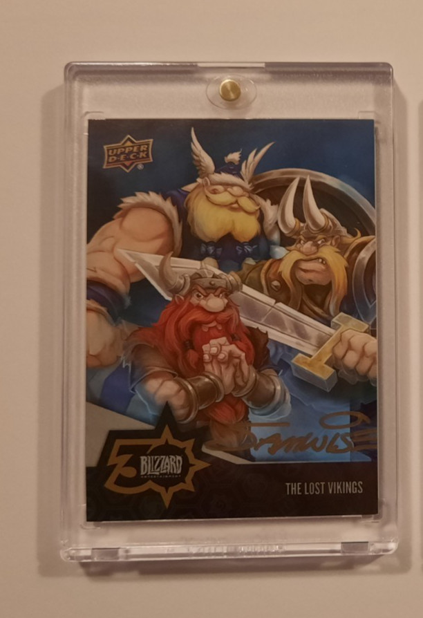 2021 UD BLIZZARD 30TH ANNIV LOST VIKINGS SAMWISE SAM DIDIER AUTO 100 MADE