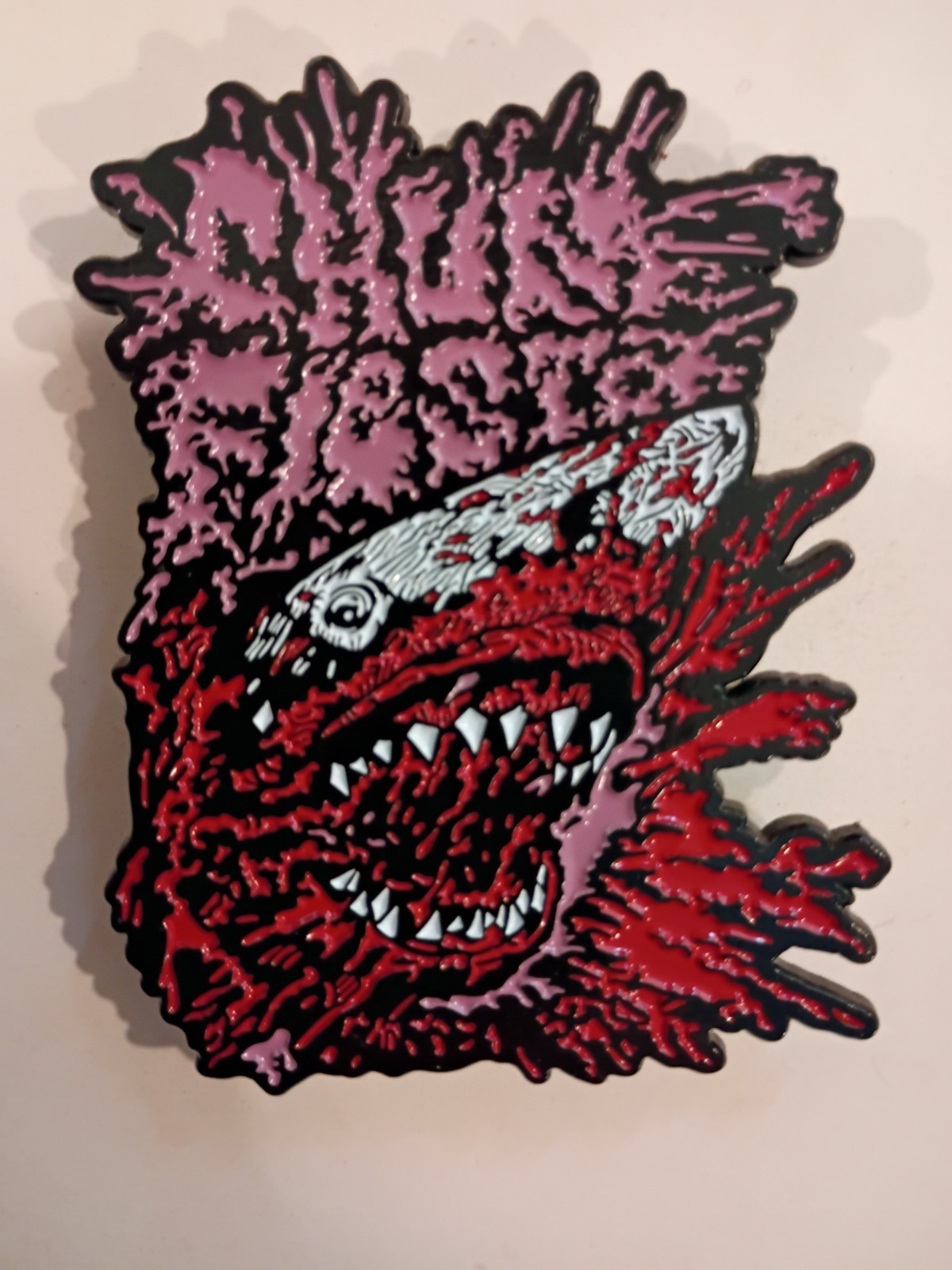 Pincore Merch Dead to Fall “Chum Fiesta” Enamel Pin 28/100