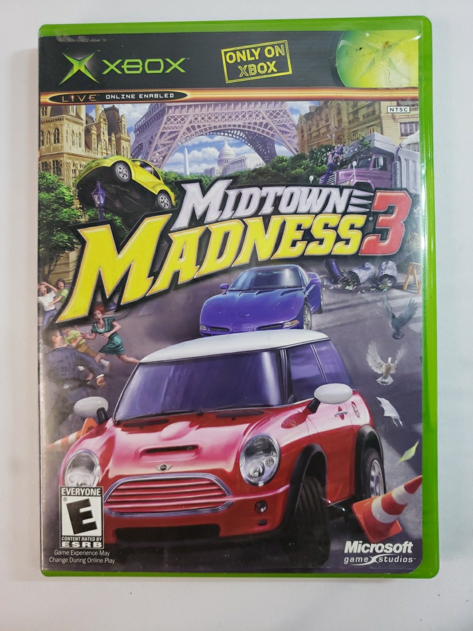 Midtown Madness 3 (Original OG Microsoft Xbox, 2003) Tested And Working