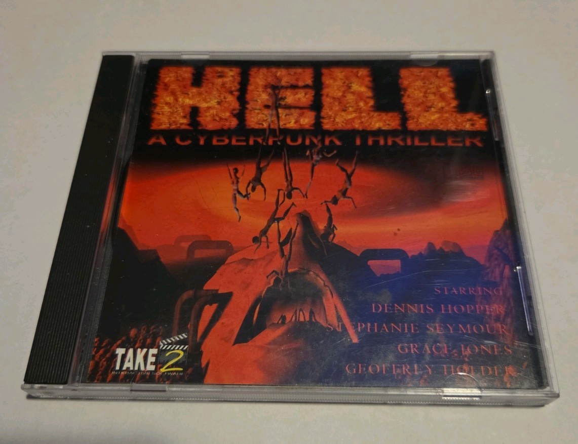 Hell: A Cyberpunk Thriller PC CD-ROM 1994 Untested Good Condition See Pics