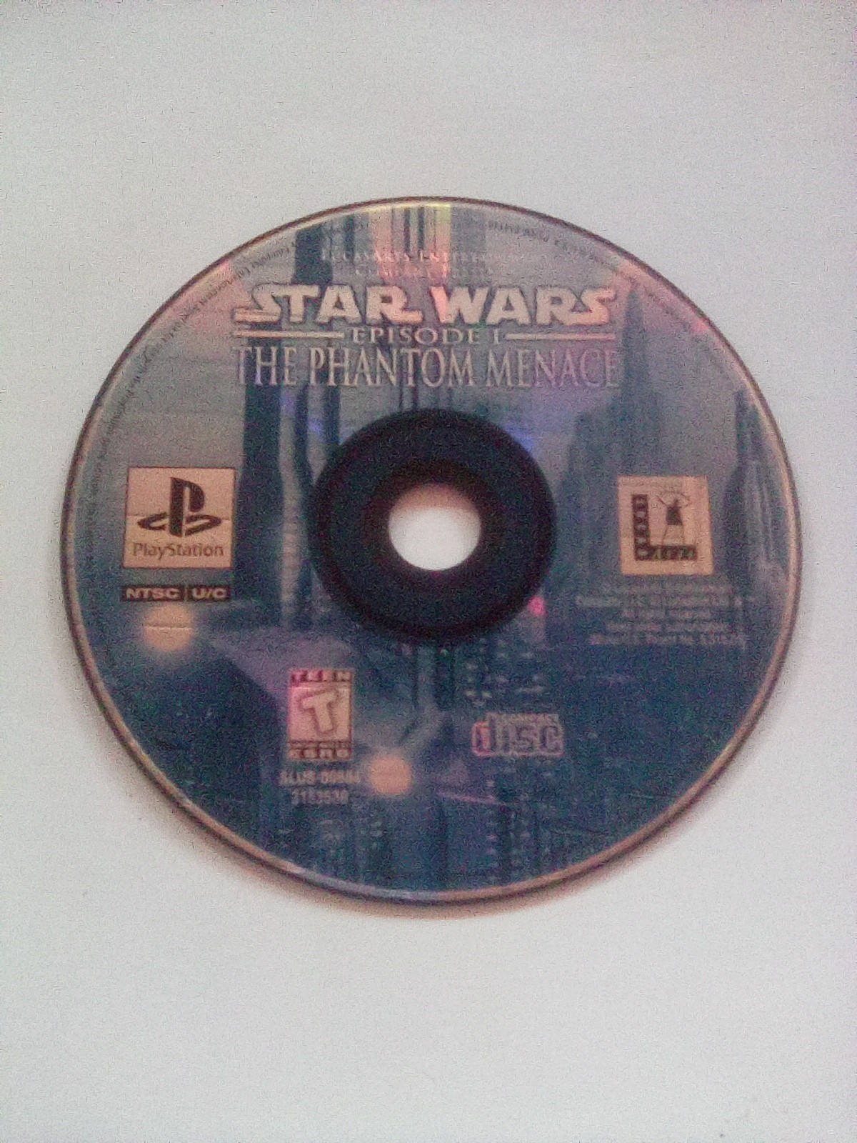 Star Wars: Episode I -- The Phantom Menace (Sony PlayStation 1, 1999) Disc Only