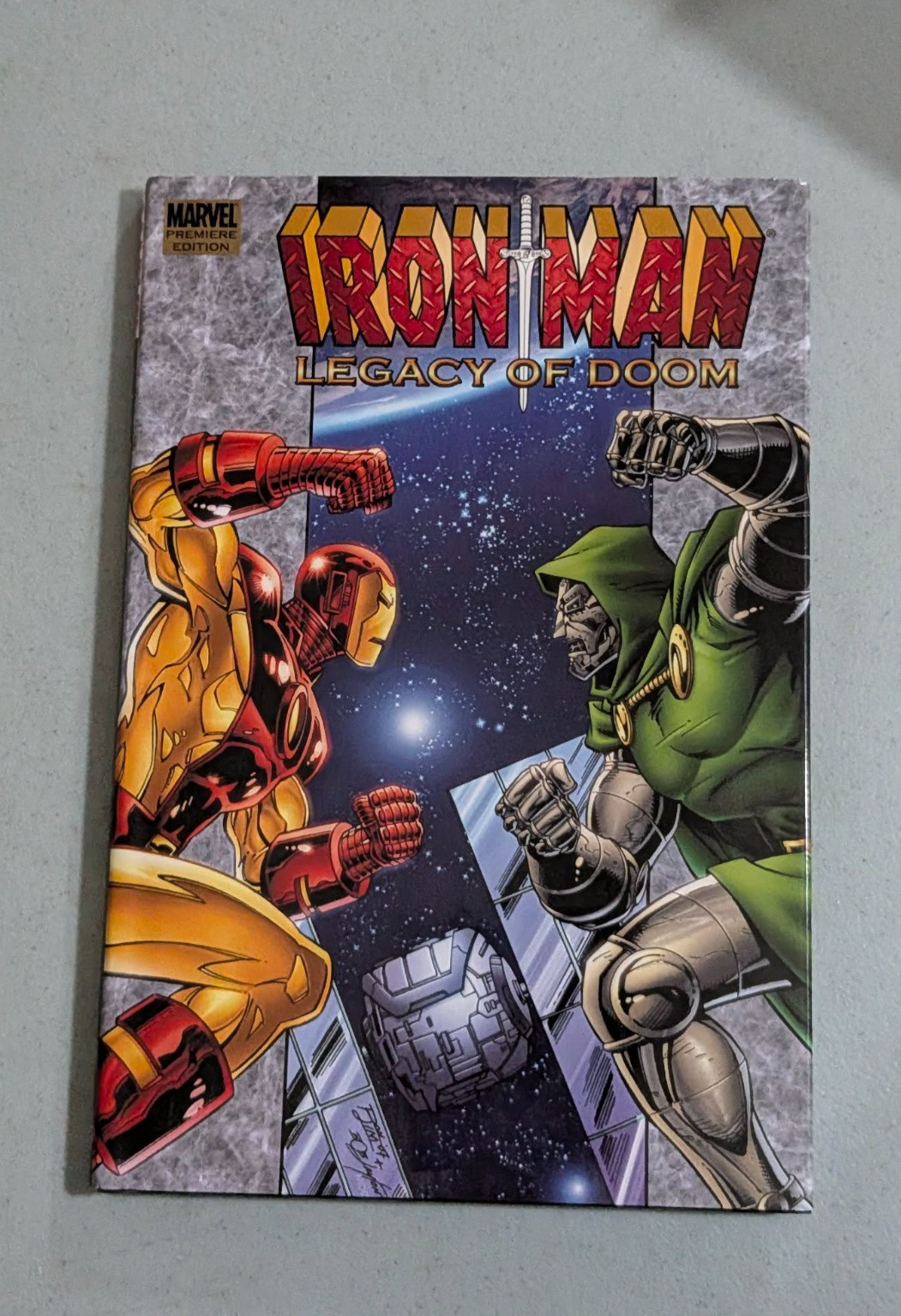 Iron Man Legacy Of Doom Marvel Premiere Hardcover HC 
