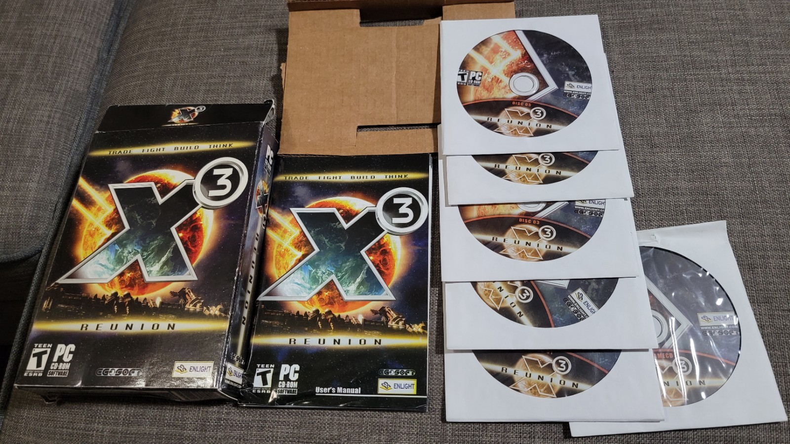 X3 REUNION : For PC WIN 98/2000/XP CD-ROM