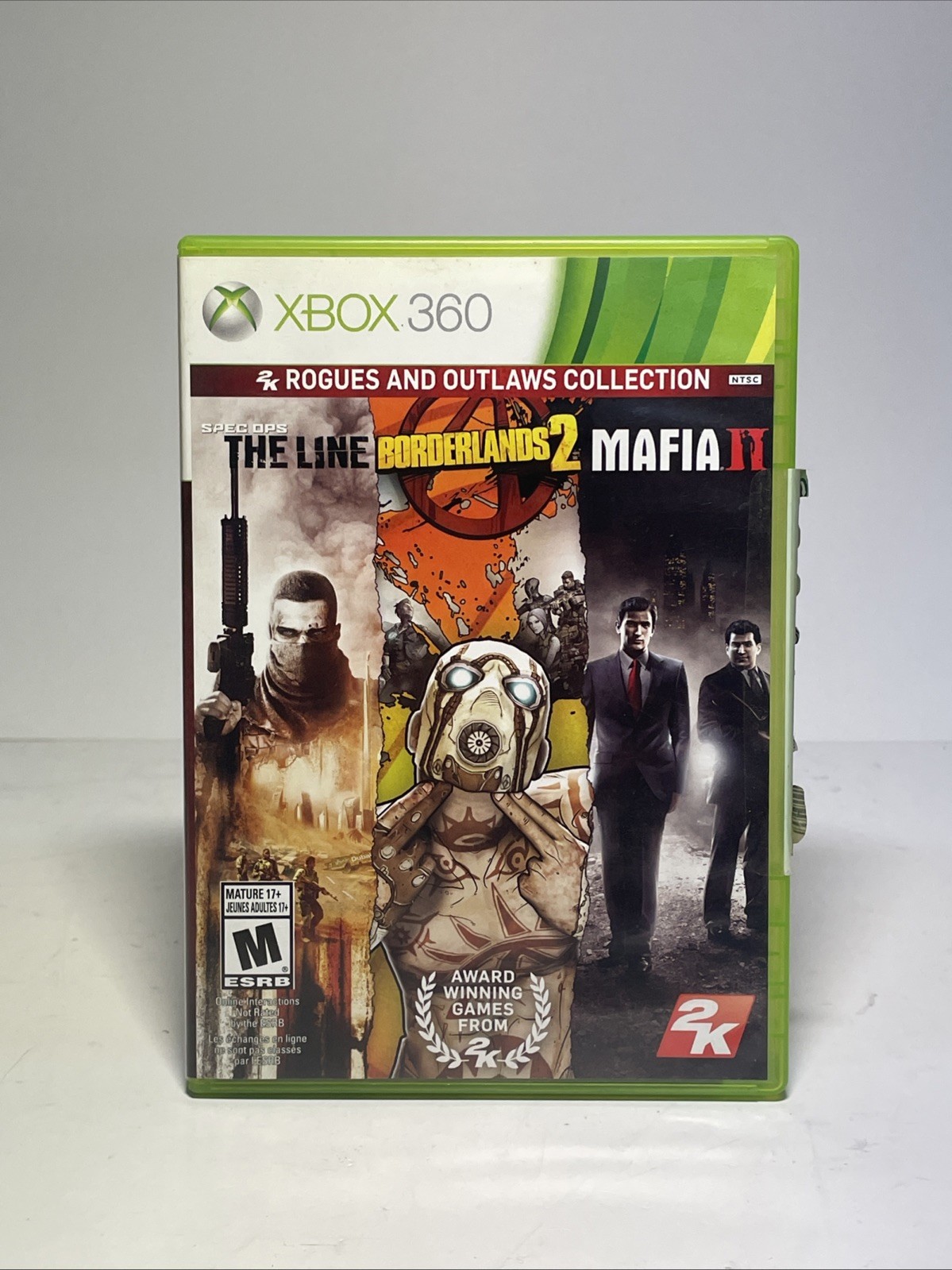 2K Rogues and Outlaws Collection (Microsoft Xbox 360, 2013) Spec Ops Mafia Read