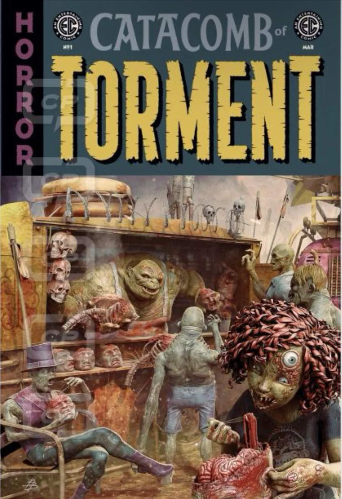 Catacomb of Torment #1 CVR K Björn Barends SDCC Exclusive (Ltd. 500)