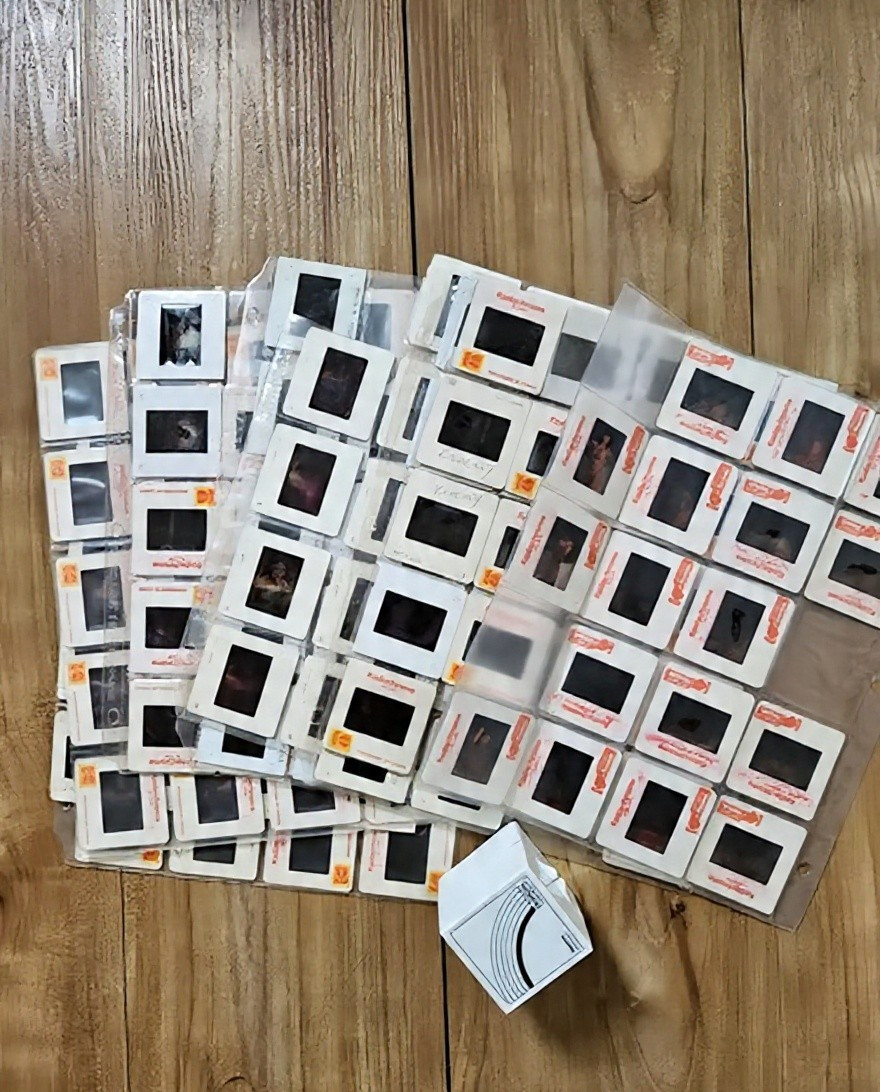 VINTAGE 1980'S PRETTY JEWISH AMERICAN ACTRESS MODEL LINGERIE PHOTOS FILM SLIDES