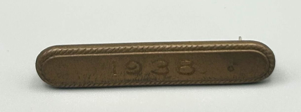 Pre-WWII 1938 Navy - USMC Good Conduct Medal Attachment Named Bar VERY RARE