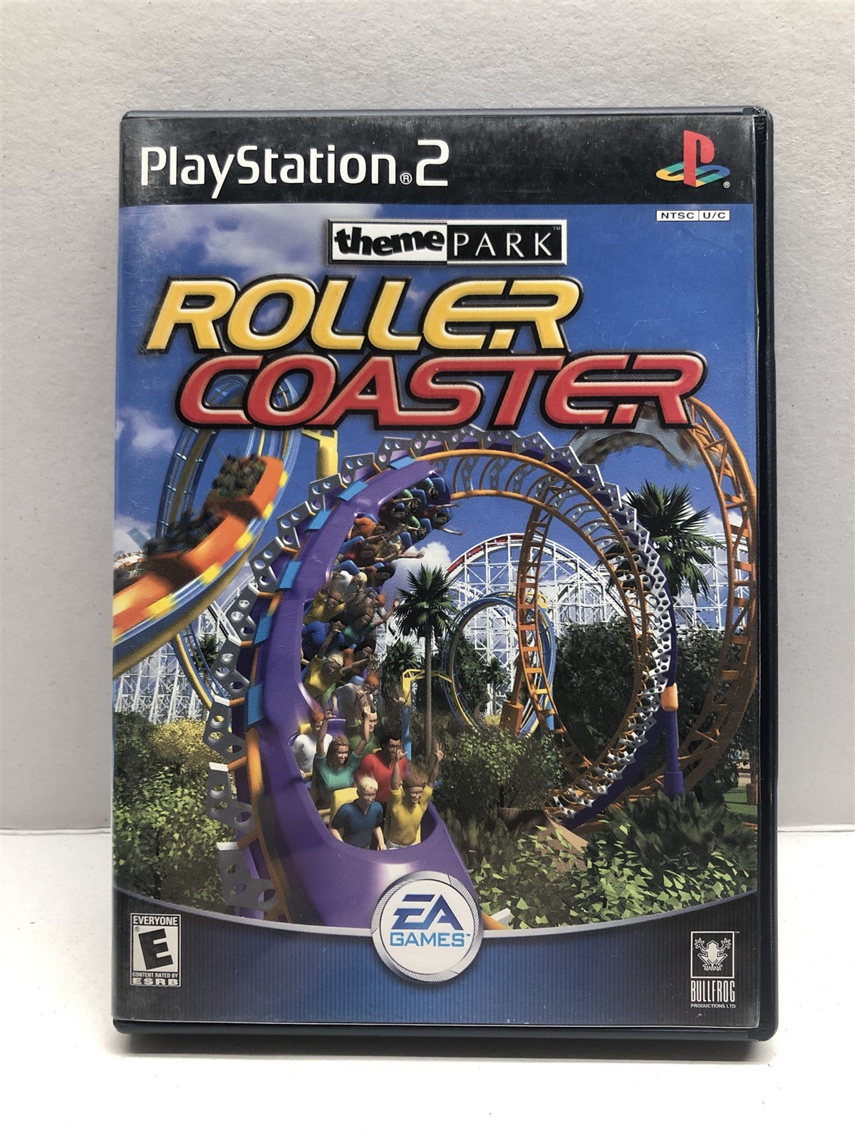 Theme Park Roller Coaster (PlayStation 2, 2000) Complete Tested Working 