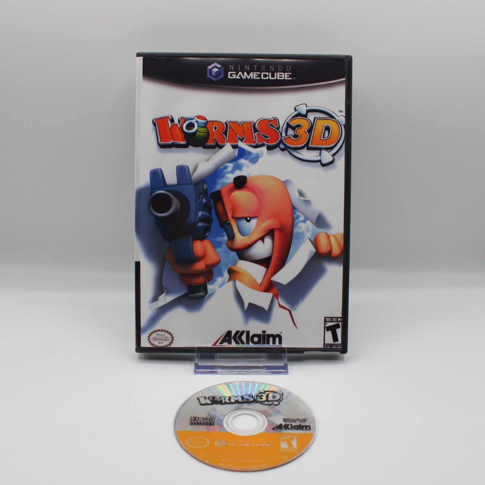 *Refurbished* Worms 3D (Nintendo GameCube, 2004) - 1 Year Warranty