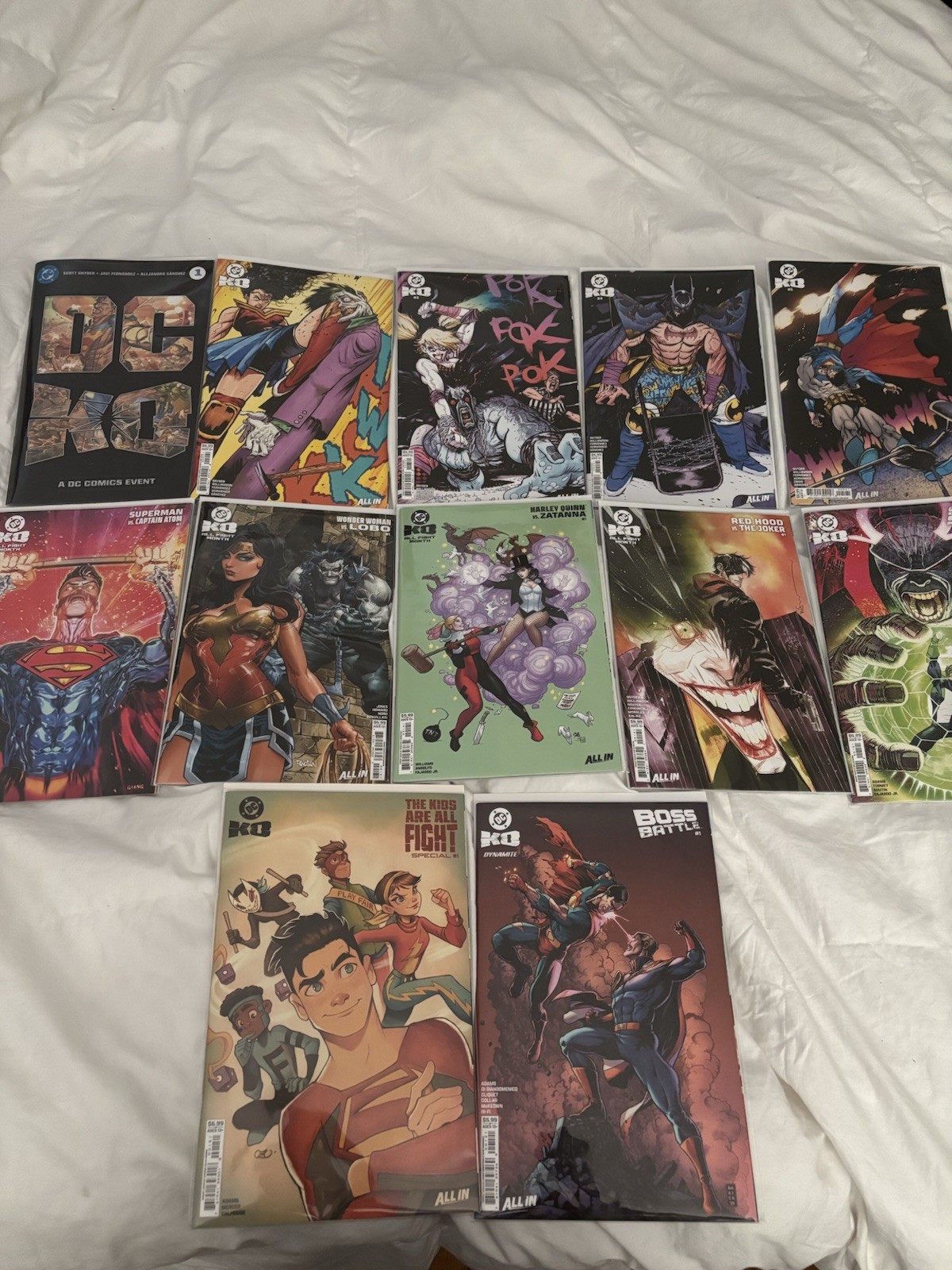 DC K.O. #1-5 Complete Set (2025-2026) DC Comics 