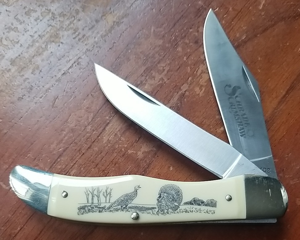 Schrade Scrimshaw Hunter 5.3